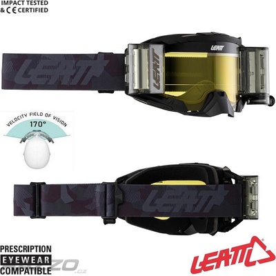 Leatt Velocity 5.5 Roll-Off Stealth 2026