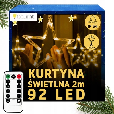 Tutumi Dekoratívna LED svetelná reťaz AROD 001 300 cm biela teplá