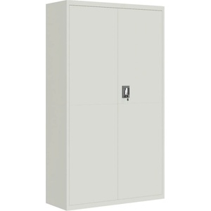  Шкаф за папки светлосив 105x40x180 см стомана