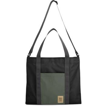 Topo Designs Чанта за рамо Topo designs Mountain Essential Tote Shoulder bag - Black / Neutral - размер One Size (510-6439-0211)