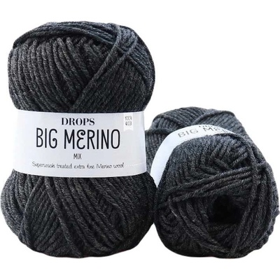 Drops Big Merino 03 antracit