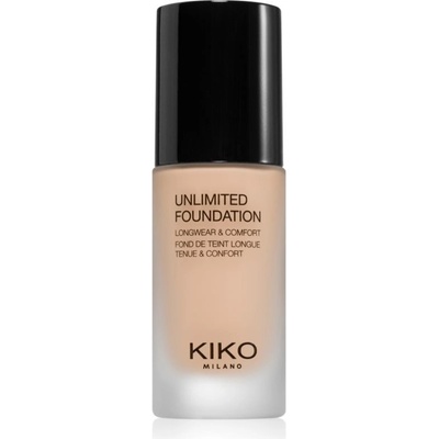 KIKO Milano Unlimited Foundation dlhotrvajúci tekutý make-up s matným efektom 02 Gold 30 ml