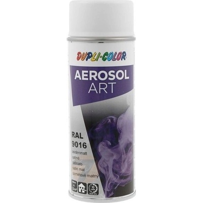 Motip Dupli Color ART farba v spreji 400 ml RAL 9016 dopravná biela polomatná