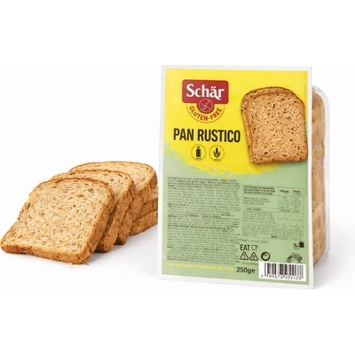 Schär SCHÄR chléb Pan Rustico vícezrnný, bez lepku, 250 g