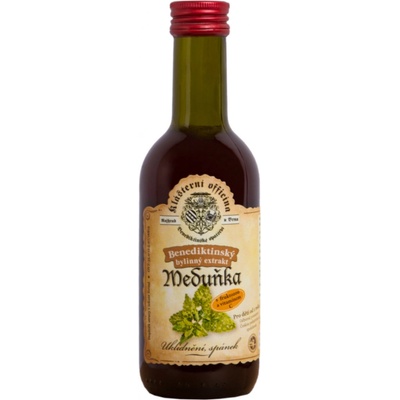 Klášterní officína Bylinkový sirup meduňka 290 g