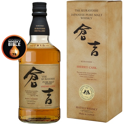 Kurayoshi Sherry Cask Japanese Whisky 43% 0,7 l (karton)