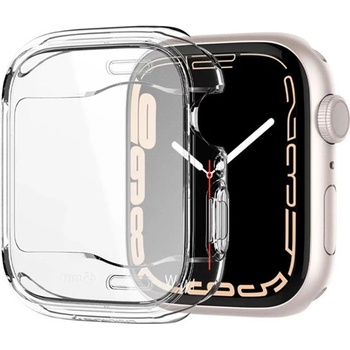 Spigen Ultra Hybrid Apple Watch 7/8/9 45mm - Crystal Clear ACS04611