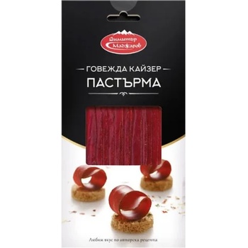 Маджаров Говежда Кайзер пастърма Д. Маджаров слайс 80гр