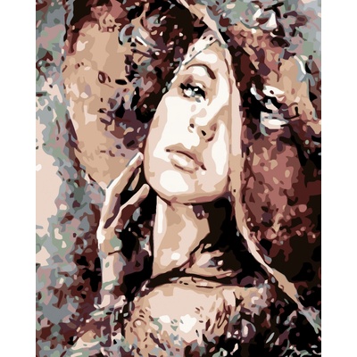 zuty Malování podle čísel Zasněná 80 x 100 cm vypnuté plátno na rám