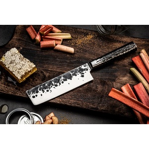 Forged Кухненски нож Forged - Ръчна изработка - стомана 440С - Холандия - Серия Intense - Nakiri 17, 5см