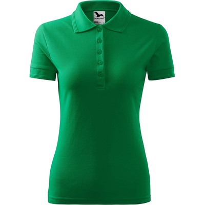 MALFINI Malfini pique polo 210 / Дамска поло риза - средно зелена xs (2101612)