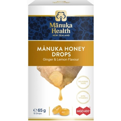 Manuka Health Bonbony Manuka MGO™400+ zázvor a citron 65 g