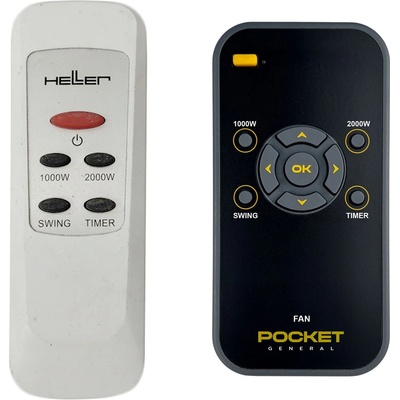 General Heller kpf-2000b - дистанционно управление дубликат (heller kpf-2000b)