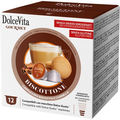 Dolce Vita Долче Вита Бискотоне за Долче Густо 12 капсули