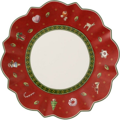Villeroy & Boch Červený tanier na chlieb/maslo 17 cm Toy's Delight