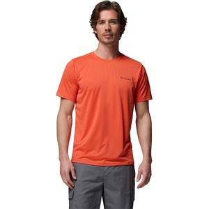 Columbia Мъжка тениска Columbia Tech Trail Performance T-Shirt Mens - Orange