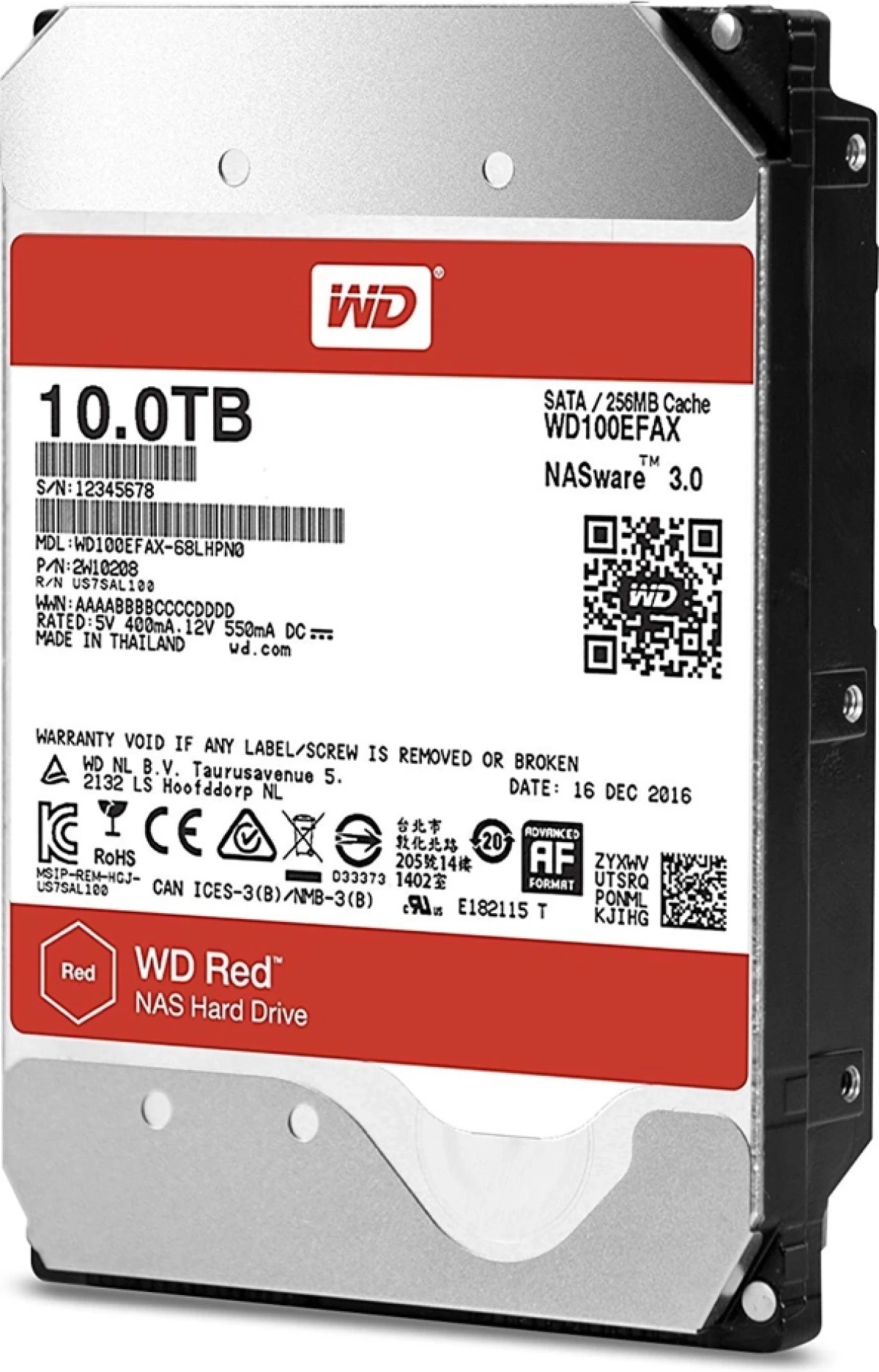 Western Digital WD Red Plus 10TB (WD100EFGX)