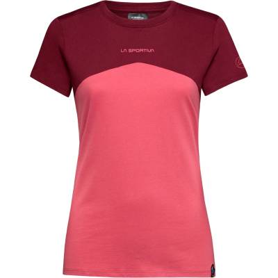 La Sportiva Дамска тениска La sportiva Women's Roof T-Shirt - Rosebay / Redwood (916-4825-0213)