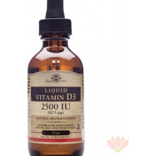 Solgar Liquid Vitamin D3 Tekutý vitamín D3 2500 IU 62,5 mkg 59 ml