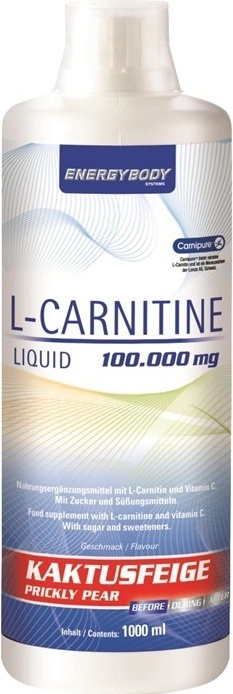 l-carnitine liquid 100 000 mg 500 ml heureka EnergyBody L-Carnitine Liquid 100000 1000 ml od 498 Kč
