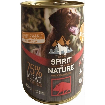 Spirit of Nature Dog With wild boar 12 x 800 g