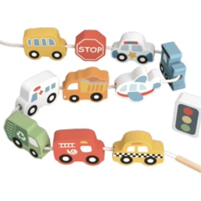 Tooky Toy Navliekanie Doprava