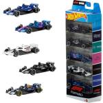 Mattel Hot Wheels 5 бр. колички - Формула 1 (JLN11)
