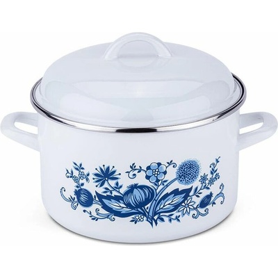 Metalac Hluboký smaltovaný hrnec Standard s poklicí cibulák 22 cm 5 l D2-22-55