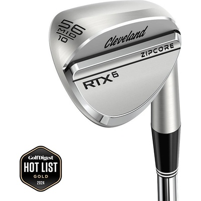 Cleveland RTX 6 ZipCore Tour Satin wedge univerzální pravé ocel 10° True Temper Dynamic Gold Spinner 54° – Zboží Mobilmania