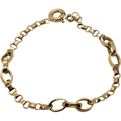 VipGold Златна дамска синджирна гривнa 3.63 гр (GRS59)