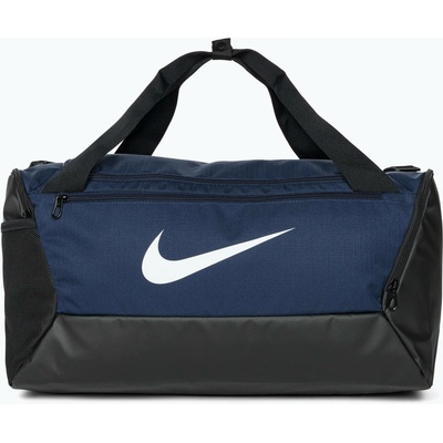 Nike Brasilia 9.5 Duffel Bag Midnight Navy/Black/White 41 L