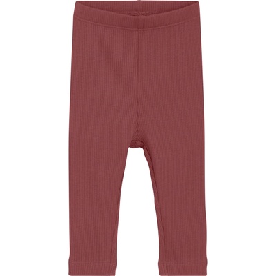 Minymo Детски клин Minymo Kid's Leggings Rib Leggings - Withered Rose - размер 68 (EU) (711-0287-0413)