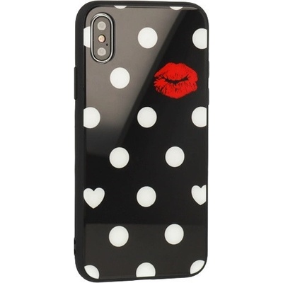 Pouzdro Kiss Vennus Glass Case Samsung Galaxy A7 2018 A750 Černé
