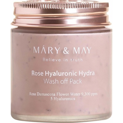 Mary&May Rose Hyaluronic Hydra Wash Off Pack 125 g