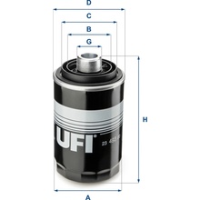 Olejový filtr UFI 23.493.00