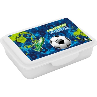OxyBag Box na desiatu s priehradkou futbal 2