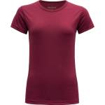 Devold Дамско мериносово термобельо Devold Breeze Woman T-Shirt Merino base layer - Beetroot - размер XS (115-0475-2511)