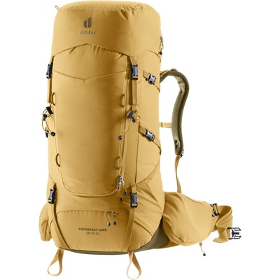 Deuter Дамска трекинг раница Deuter Women's Aircontact Core SL 45+10 Walking backpack - Savanna / Nori - размер One Size (502-9897-0311)