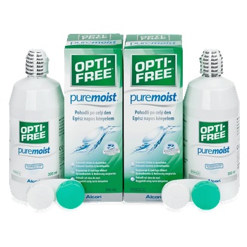 Image 1 of Alcon Разтвор Opti-Free PureMoist 2 x 300 ml