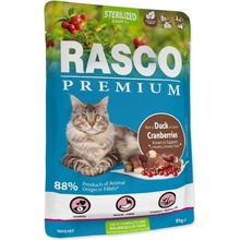 Rasco Premium Cat Pouch Sterilized Duck Cranberries 85 g