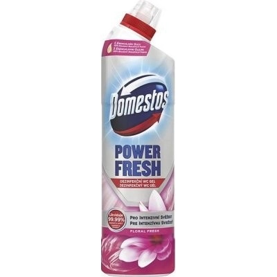 Domestos Power Fresh Total Hygiene dezinfekční WC gel Floral Fresh 700 ml