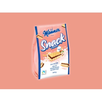 Manner Snack Minis Milk-Hazelnut 300 g
