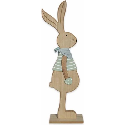 Lepaso Zajíc dřevo 59,5cm modrá