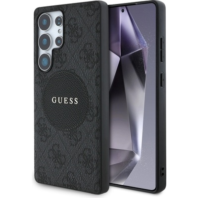 GUESS Предпазен Калъф за Samsung Galaxy S25 Ultra - Guess MagSafe, черен