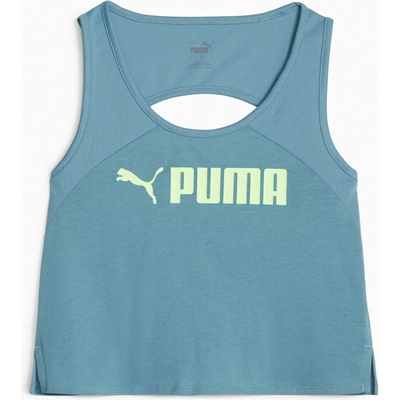 PUMA Спортен топ синьо, размер l