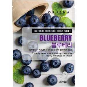 Orjena Natural Moisture Blueberry Mask Sheet - лист-маска с екстракт от боровинки 1бр/23ml