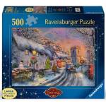 Ravensburger Пъзел Ravensburger от 500 XXL части - Завръщане у дома за Коледа (12001718)