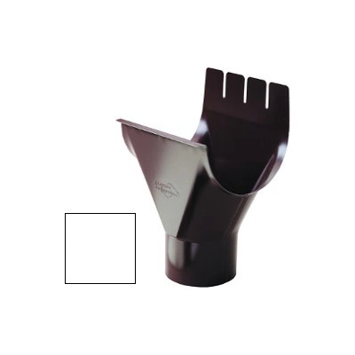 Satjam žlabový kotlík 125 K 125/90 RAL 9010 Bílá