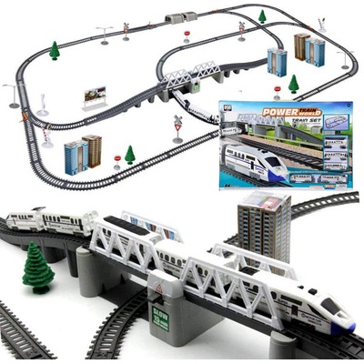 mamido Dlouhá moderní elektrická vláčkodráha 914 cm RC0464 – Zbozi.Blesk.cz