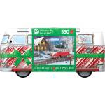 EUROGRAPHICS Пъзел в метална кутия Eurographics от 550 части - Коледен бус (85515664)